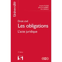 Droit civil Les obligations Université 09 2022 17e édition