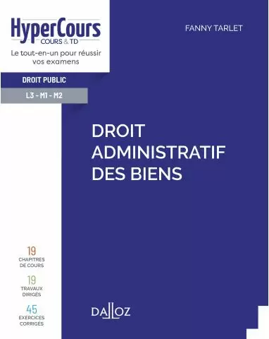 Droit Administratif Des Biens Hypercours E Dition Livre Editions Dalloz