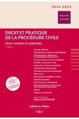 Droit et pratique de la procédure civile 2024/2025