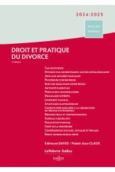 Droit et pratique du divorce 2024/2025