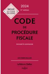 Code de procédure fiscale 2024