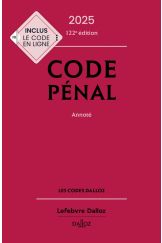 Code pénal 2025, annoté