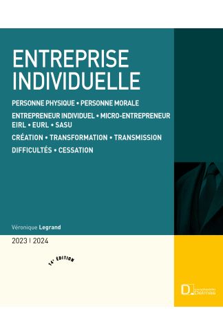 Entreprise individuelle 2023/2024