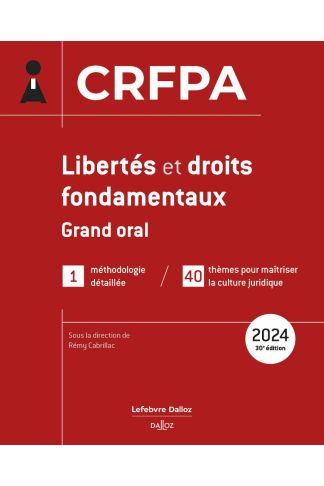 Libertés et droits fondamentaux 2024