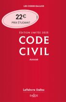 Code civil 2025 annoté. Offre étudiants