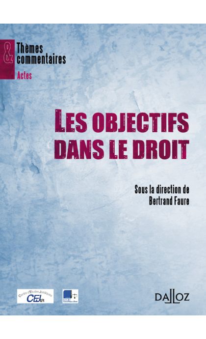 Les objectifs dans le droit