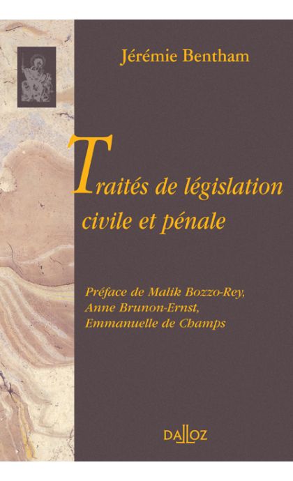 Traités de législation civile et pénale