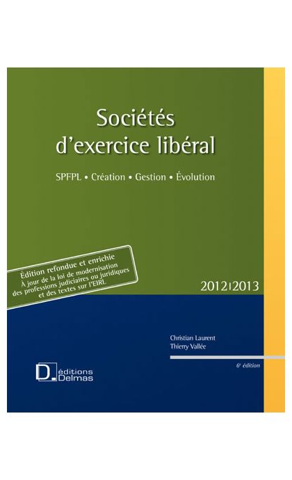 Sociétés d'exercice libéral 2012/2013