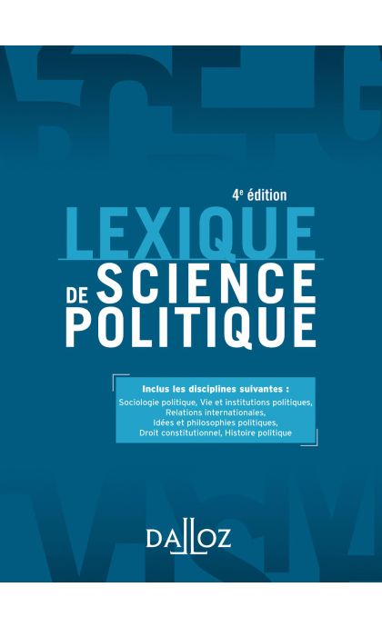 Lexique de science politique