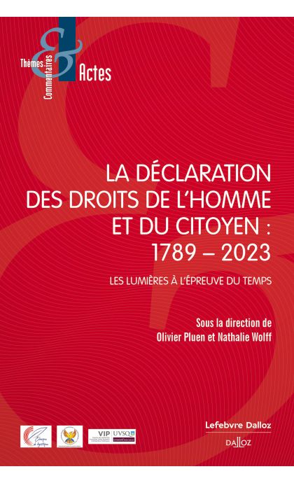 La Déclaration des droits de l'homme : 1789-2023