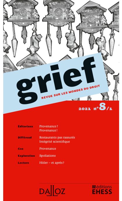 Grief, Revue sur les mondes du droit 2021 n°8/1