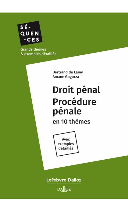 Droit pénal Procédure pénale