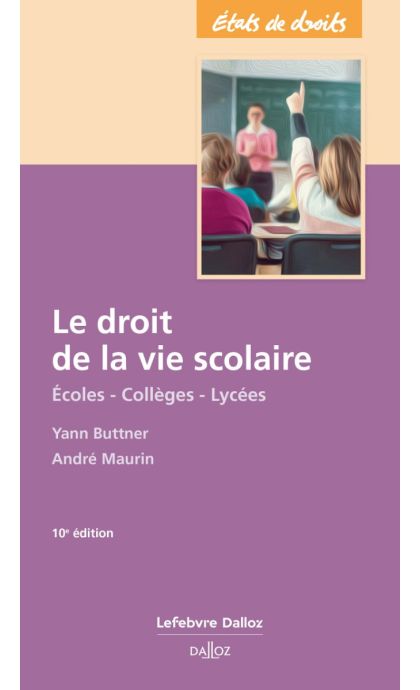 Le droit de la vie scolaire