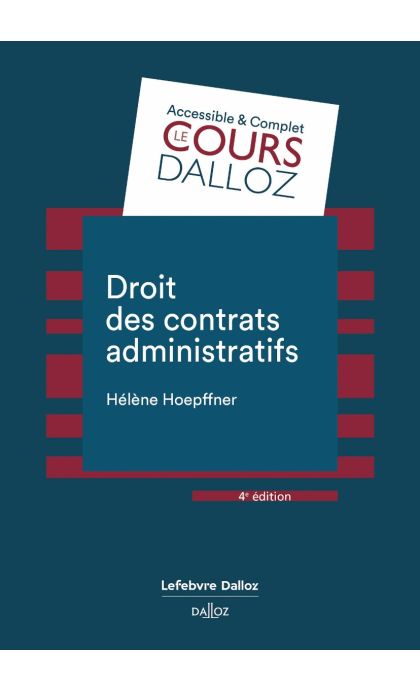 Droit des contrats administratifs