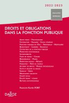 Droits et obligations dans la fonction publique 2022/2023