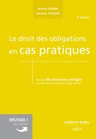 Le droit des obligations en cas pratiques