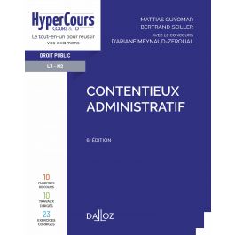 Contentieux Administratif - HyperCours - 08/2021 - 6e édition - Livre ...