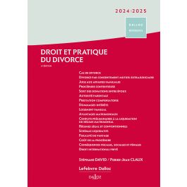 Droit Et Pratique Du Divorce 2024/2025