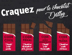 Tablette chocolat Dalloz